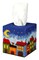 Tissue box cover - needlepoint (halfstitch) kit "City at night" 5103